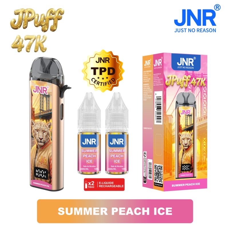 Puff JPuff 47K - JPuff   Summer Peach Ice by JNR