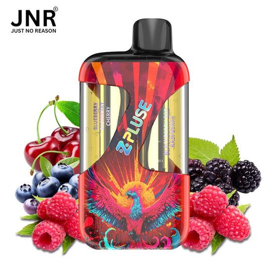 Puff ZPluse 42k BlueBerry Raspberry Cherry - Blackberry Red Raspberry JNR