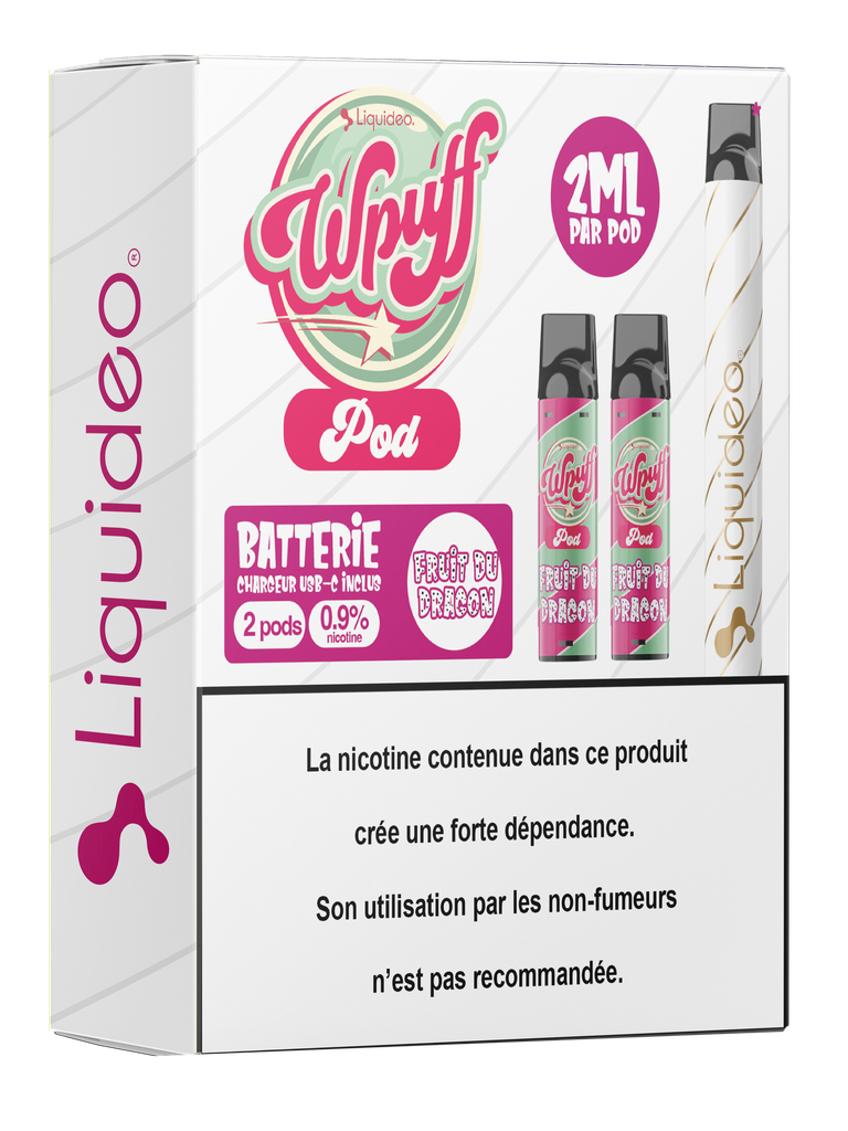 Starter Kit Blanc - Fruit du Dragon - WPuff Pods