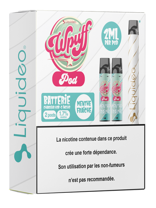 Starter Kit Blanc - Menthe Fraiche - WPuff Pods