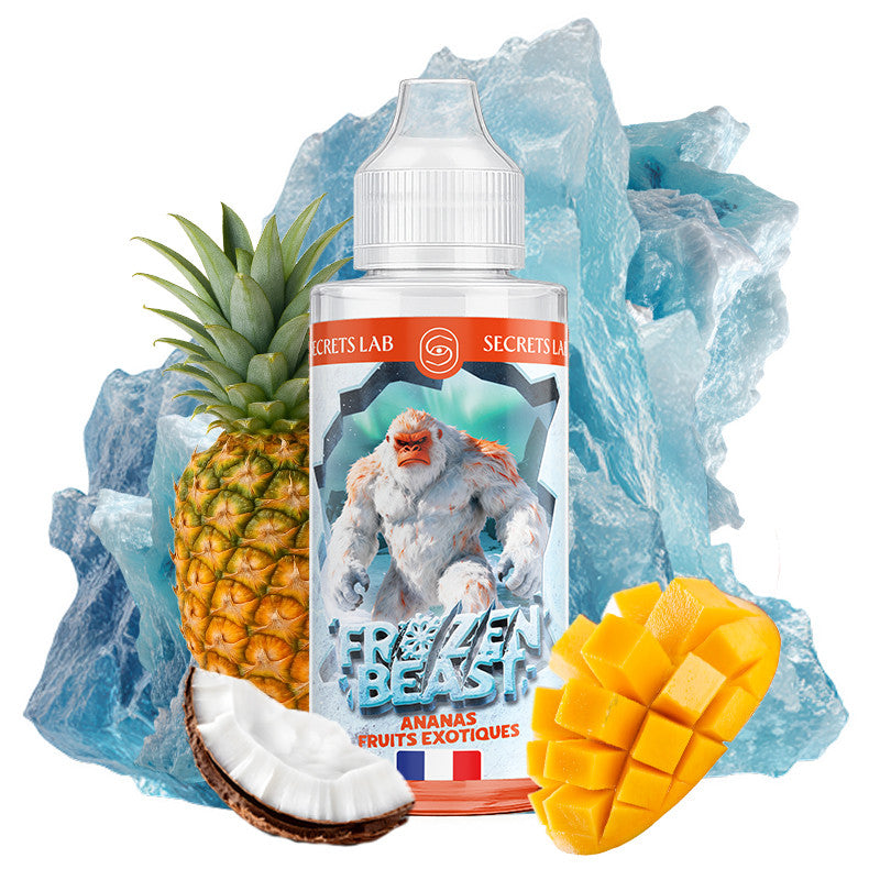 Liquide Ananas Fruits Exotiques 100ml Frozen Beast - Secret's LAb