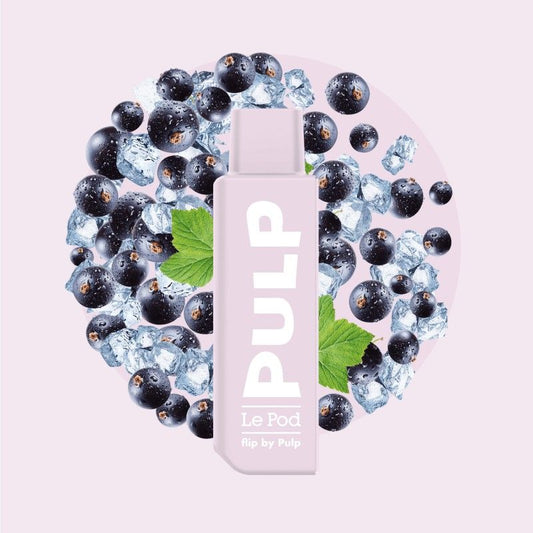 Cartouche Cassis Givré  Le Pod Flip Pulp 2ml