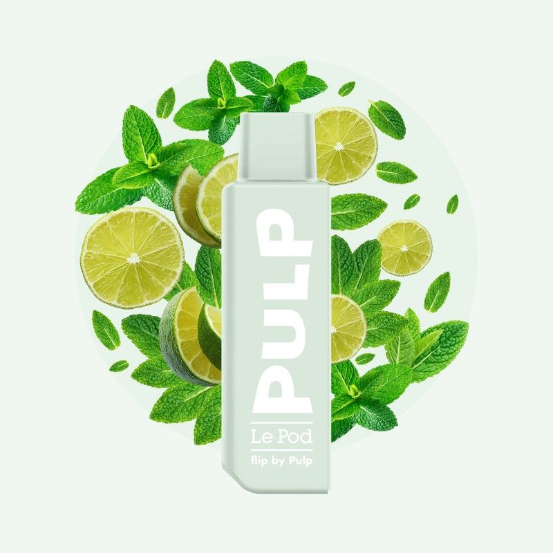 Cartouche Citron Vert Menthe Le Pod Flip Pulp 2ml