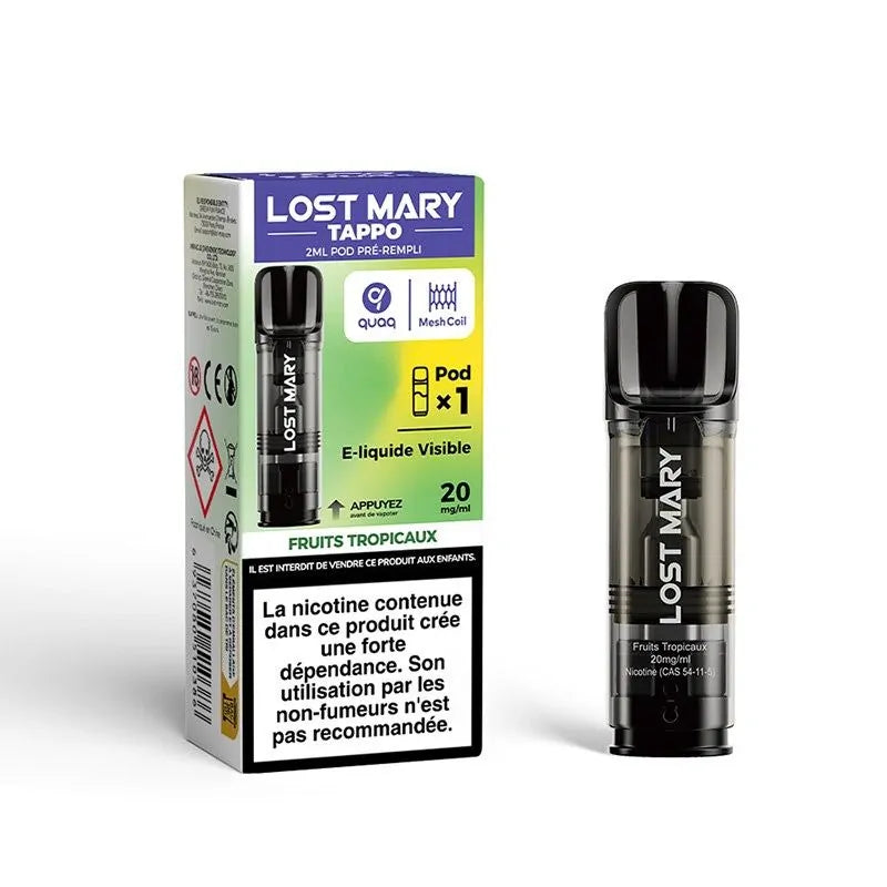 Pod Fruits Tropicaux Tappo Lost Mary