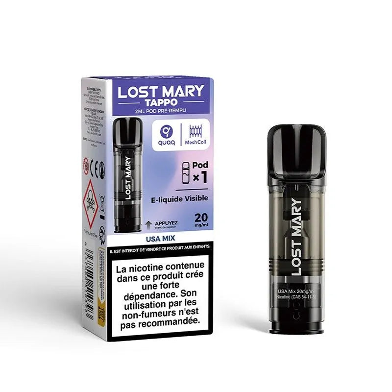 Pod Usa Mix Tappo Lost Mary