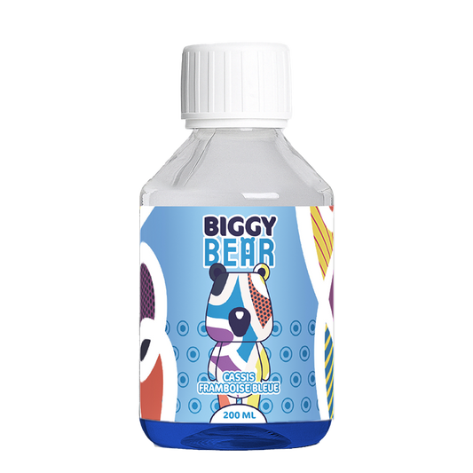 Cassis Framboise Bleue 200ml - Biggy Bear