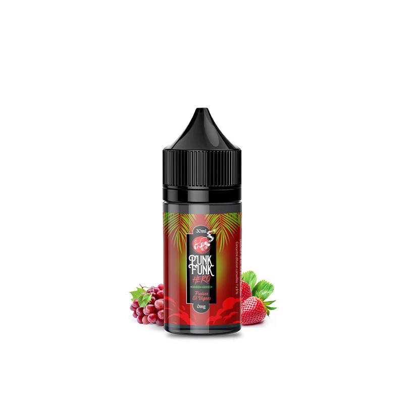 Arôme fraise et vignes  Punk Funk Hero