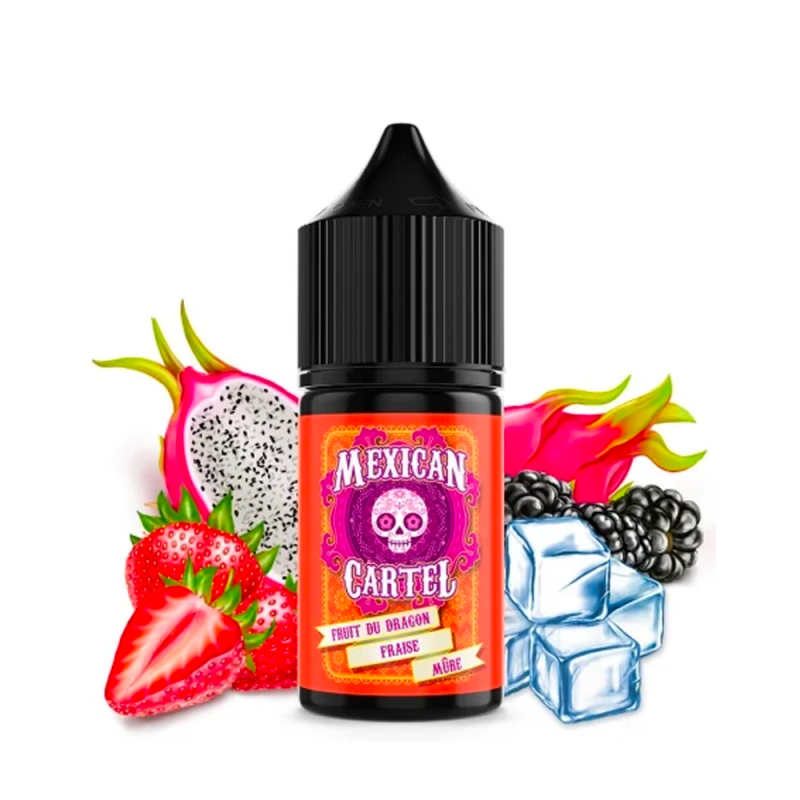 Arôme Fruit Du Dragon Fraise Mûre Mexican Cartel