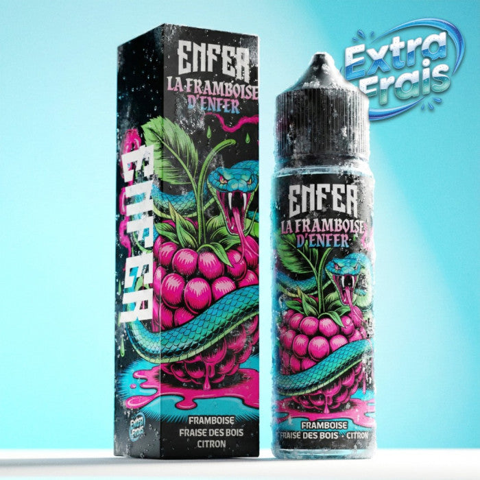 Liquide ENFER La Framboise d'Enfer