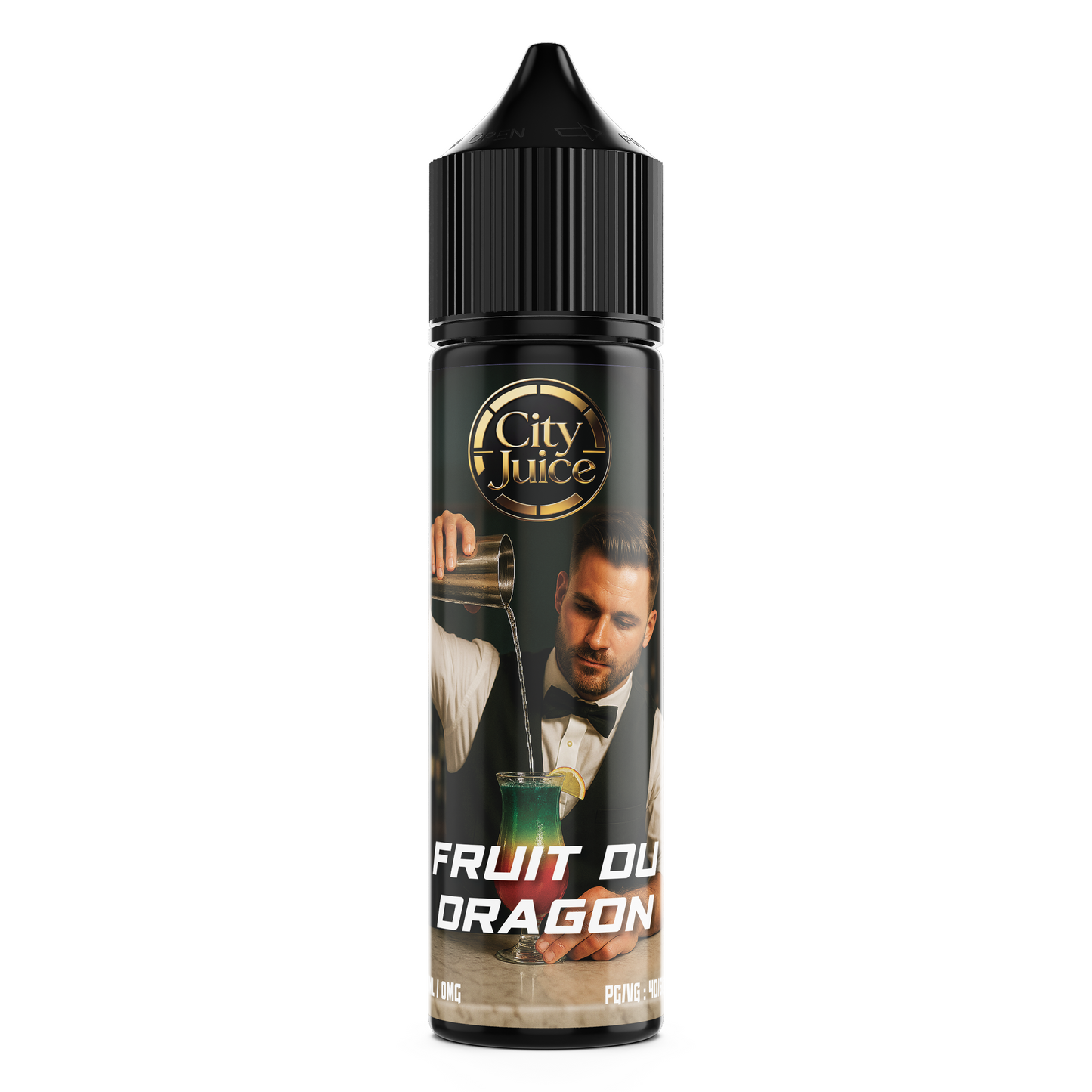 Liquide Fruit Du Dragon City Juice 50ml + Booster(s) 974