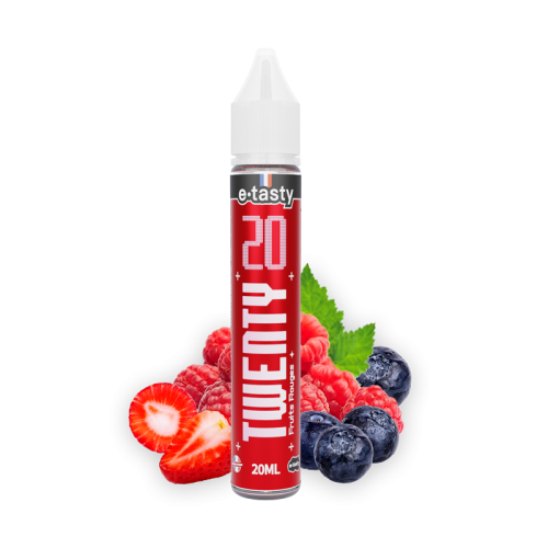 Liquide Twenty FRUITS ROUGES 20ML Par E-tasty