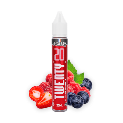 Liquide Twenty FRUITS ROUGES 20ML Par E-tasty