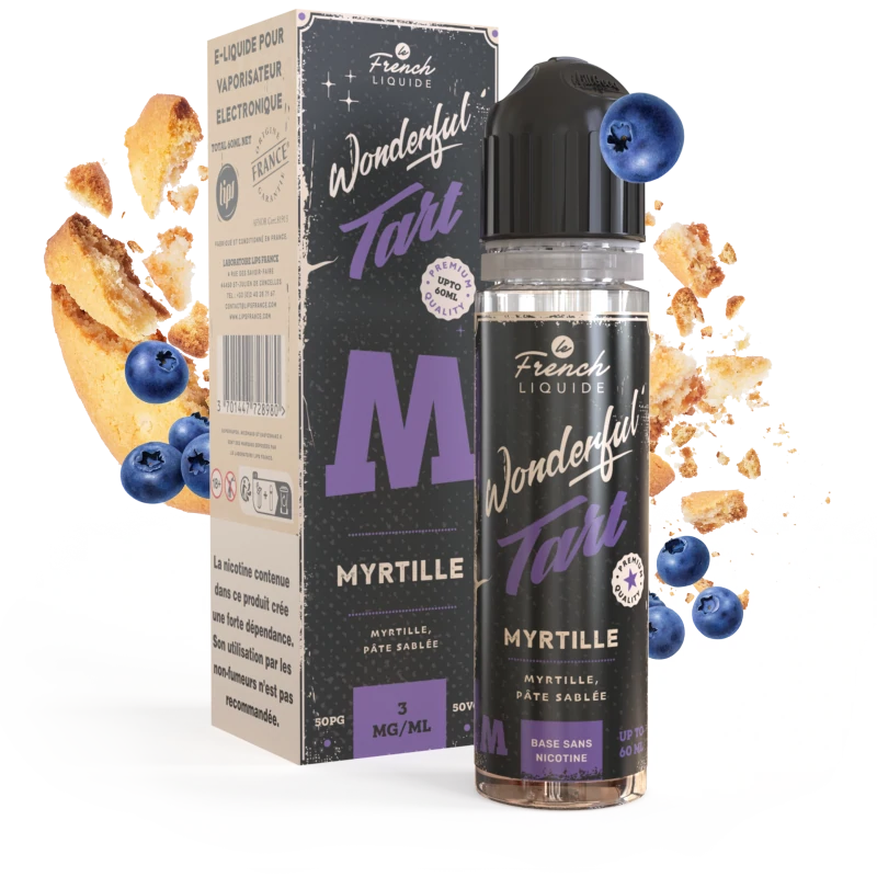 Liquide Wonderful Tart Myrtille Le French Liquide