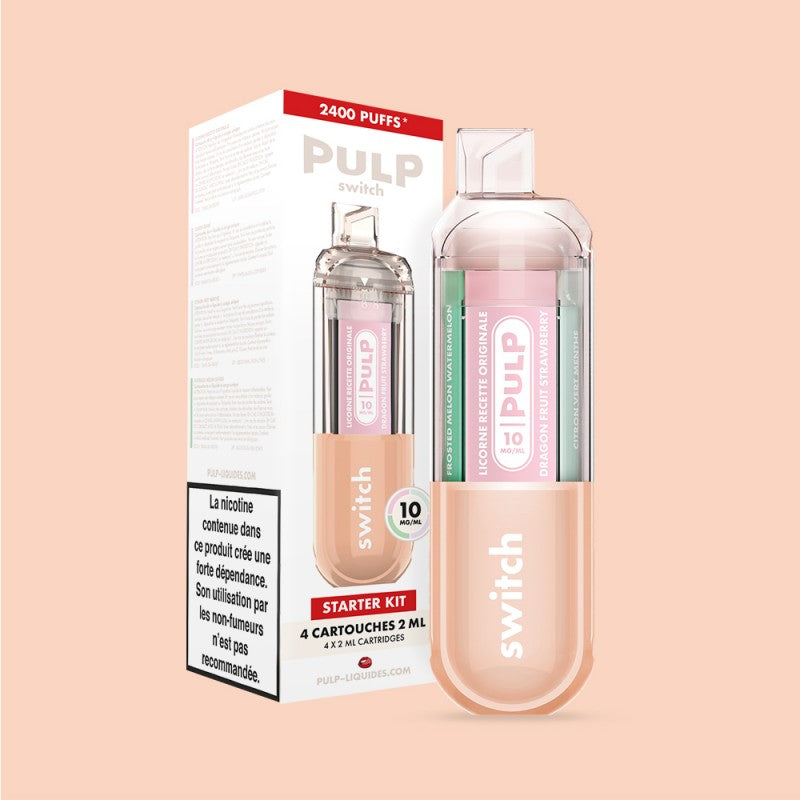 Kit Le Pod Switch 2400 4en1 PULP Rose