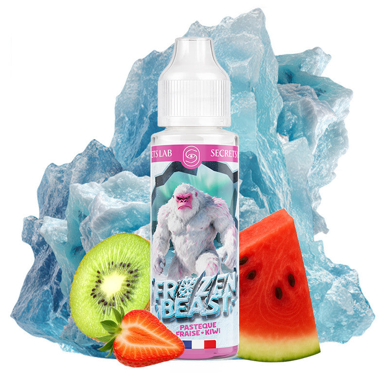 Liquide Pastèque Fraise Kiwi 50ml Frozen Beast - Secret's LAb