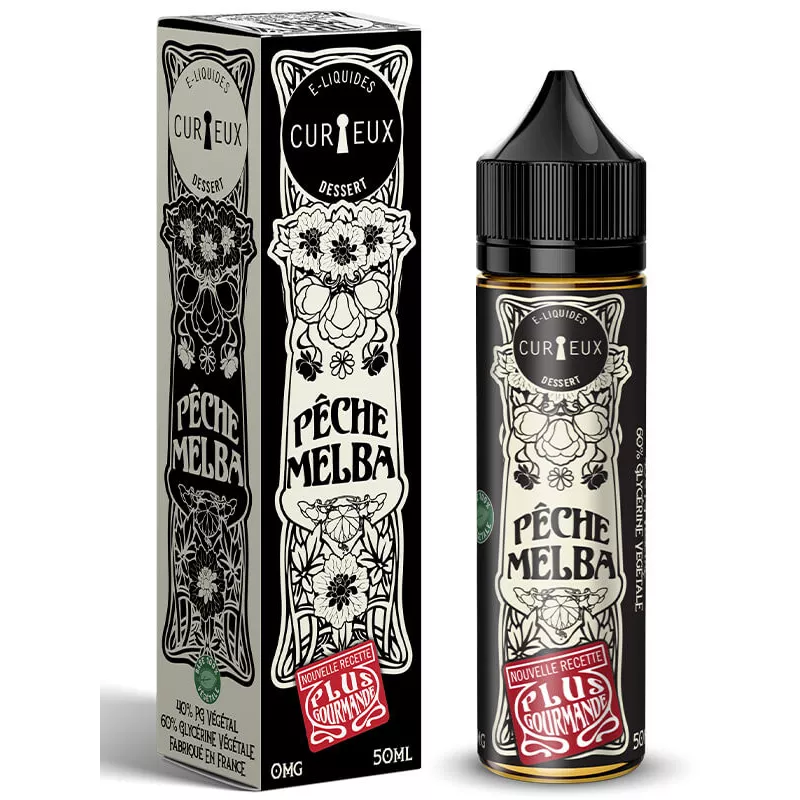 Liquide Peche Melba Végétol Edition Dessert Curieux