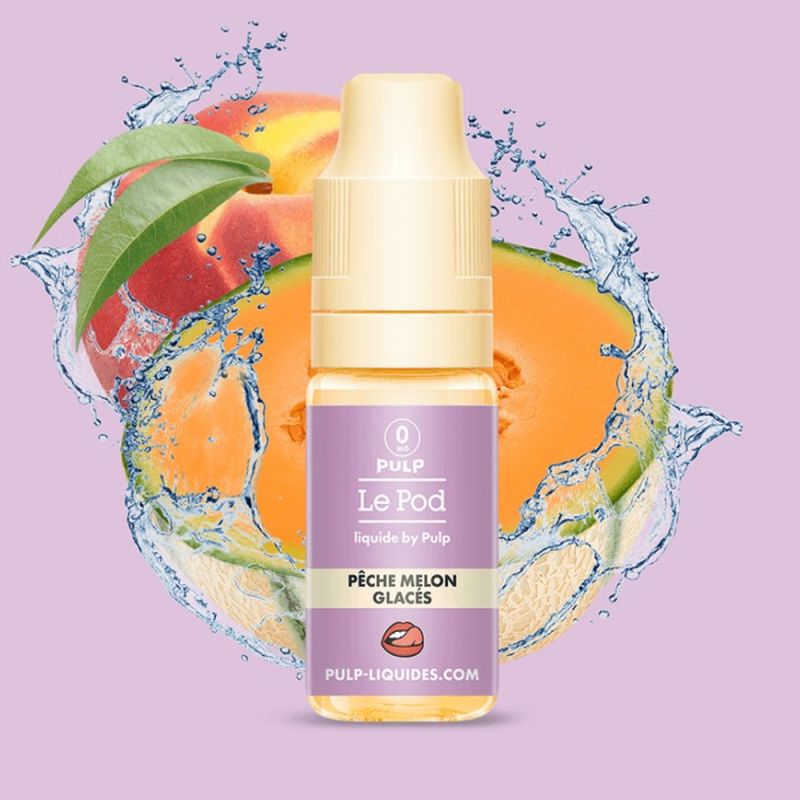Liquide Pêche Melon Glacés  Le Pod Pulp