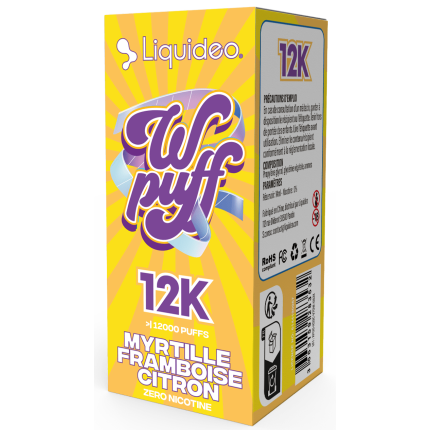 Pod Myrtille Framboise Citron - WPuff 12K
