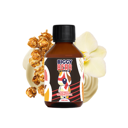 Pop Corn Toffee Caramel 200ml - Biggy Bear