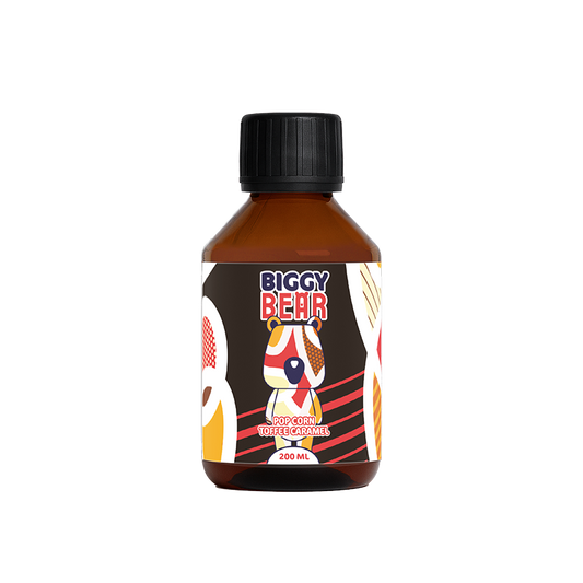 Pop Corn Toffee Caramel 200ml - Biggy Bear