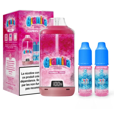 Puff Granita Framboise Fraise