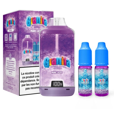 Puff Granita Mûre Cassis