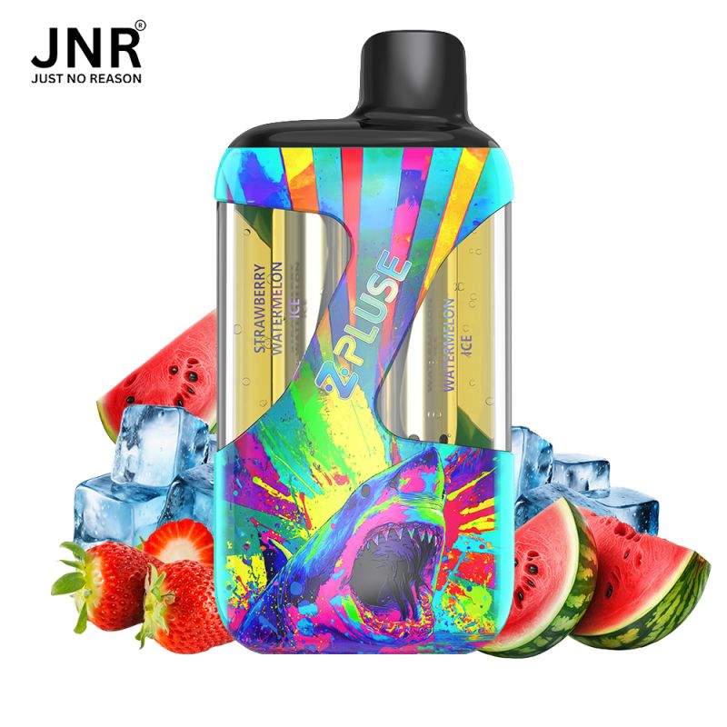 Puff ZPluse 42k DUAL FLAVOR Strawberry Watermelon Ice + Watermelon Ice  JNR