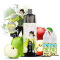 Shisha Plus Green Blitz (Double Pomme) 28K 20mg - JNR X FIGHTER FUEL