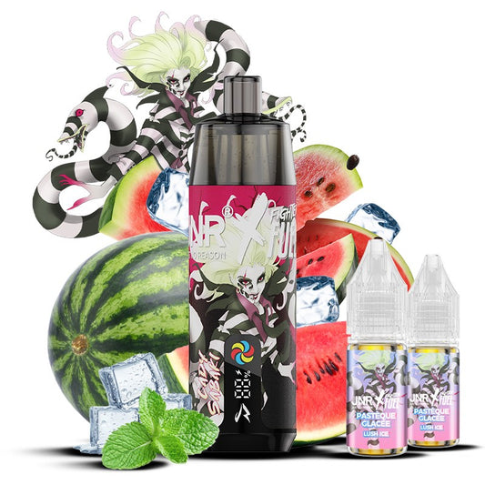 Shisha Plus Lady Sabaki (Pastèque Glacée) 28K 20mg - JNR X FIGHTER FUEL