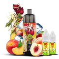 Shisha Plus Yellow Ushiro (Pêche Glacée) 28K 20mg - JNR X FIGHTER FUEL