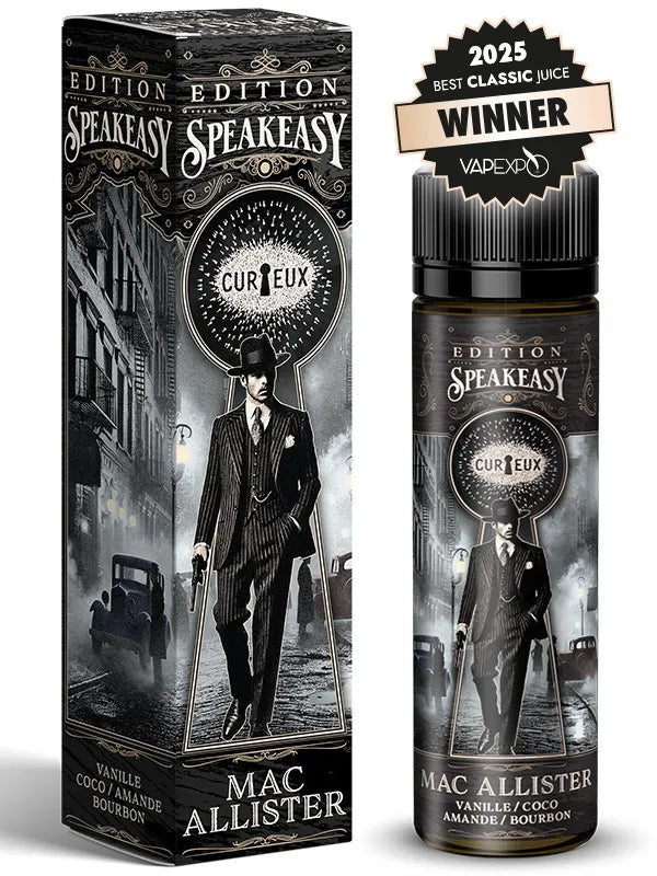 Liquide Mac Allister Edition Speakeasy par Curieux