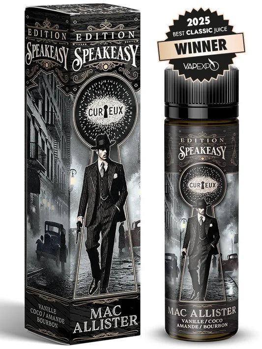 Liquide Mac Allister Edition Speakeasy par Curieux