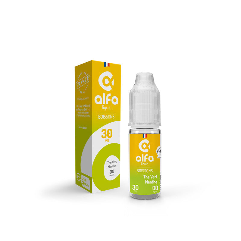 Liquide Thé Vert Menthe Alfa
