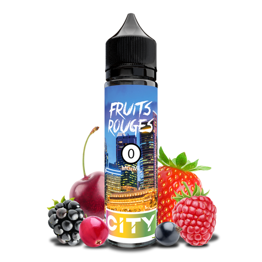 Liquide Fruits Rouges 50ml CITY