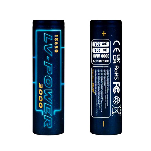 Accu 18650 3000mah 30a LV-Power