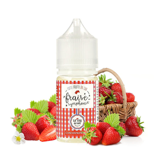 Arôme Fraise Symphonie Le Coq Qui Vape