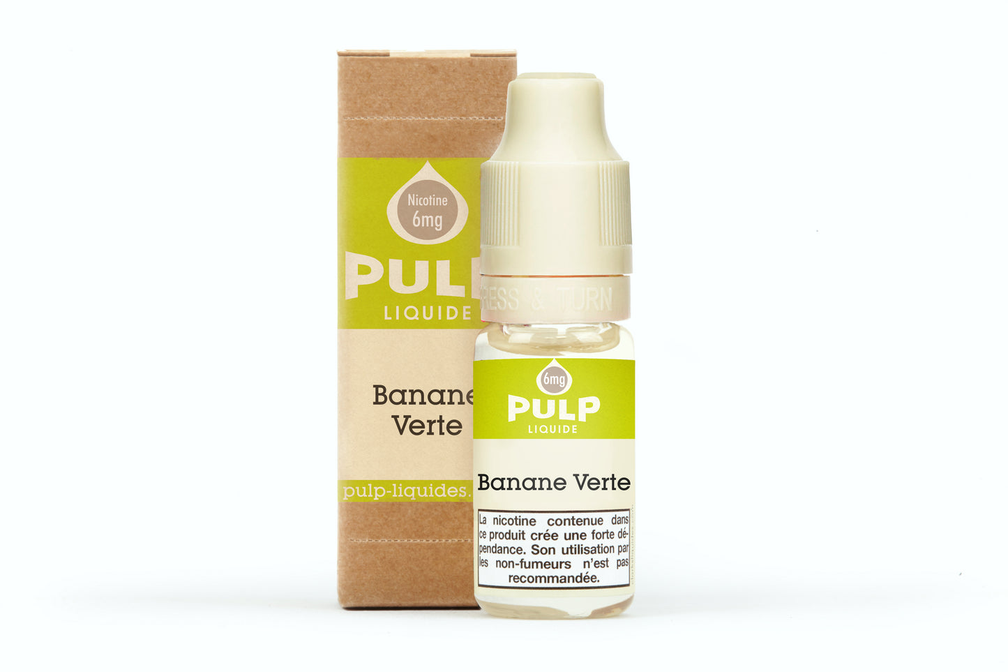 Liquide Banane Verte Pulp