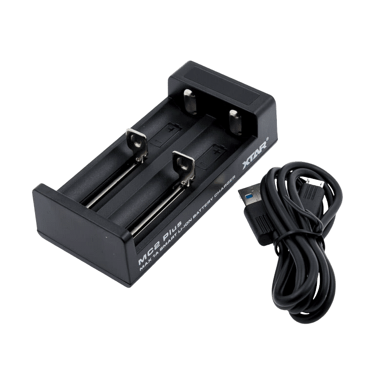 Chargeur 2 Accus Xtar MC2 Plus 0,5A 1A