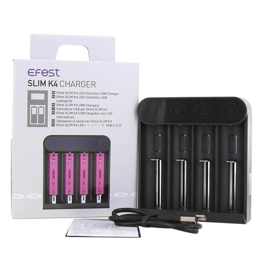 Chargeur Efest Slim K4