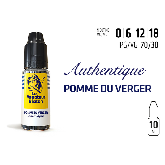 Liquide Pomme du Verger Le Vapoteur Breton