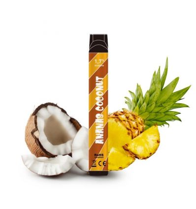 Wpuff Ananas Coconut Liquideo