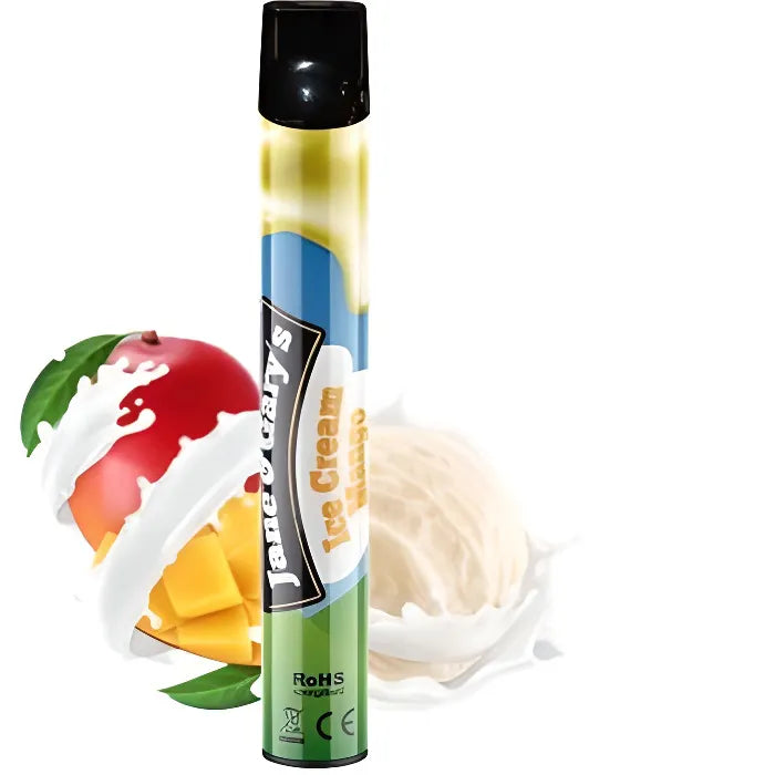 Wpuff Ice Cream Mango Liquideo