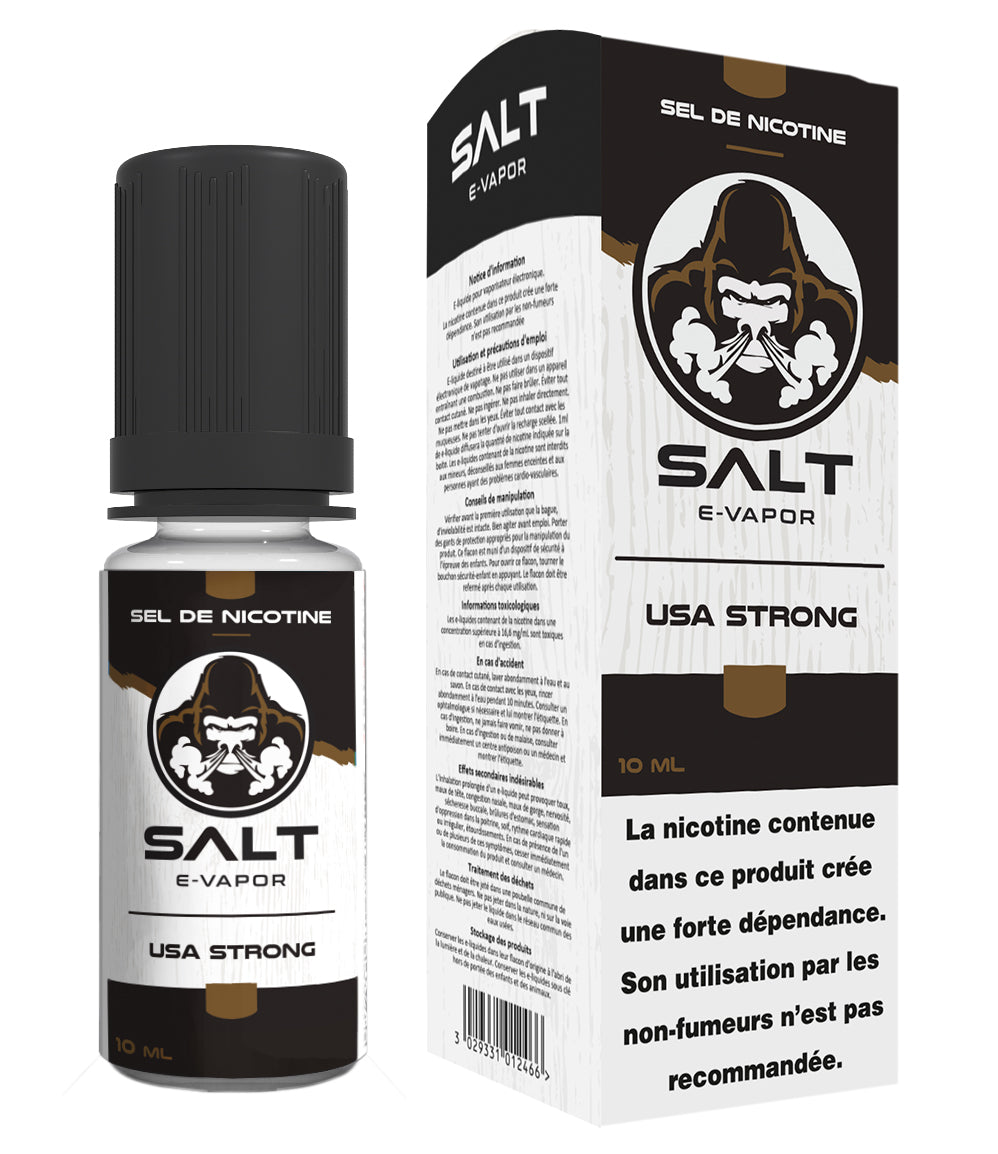 Liquide Usa Strong Salt E-Vapor Le French Liquide