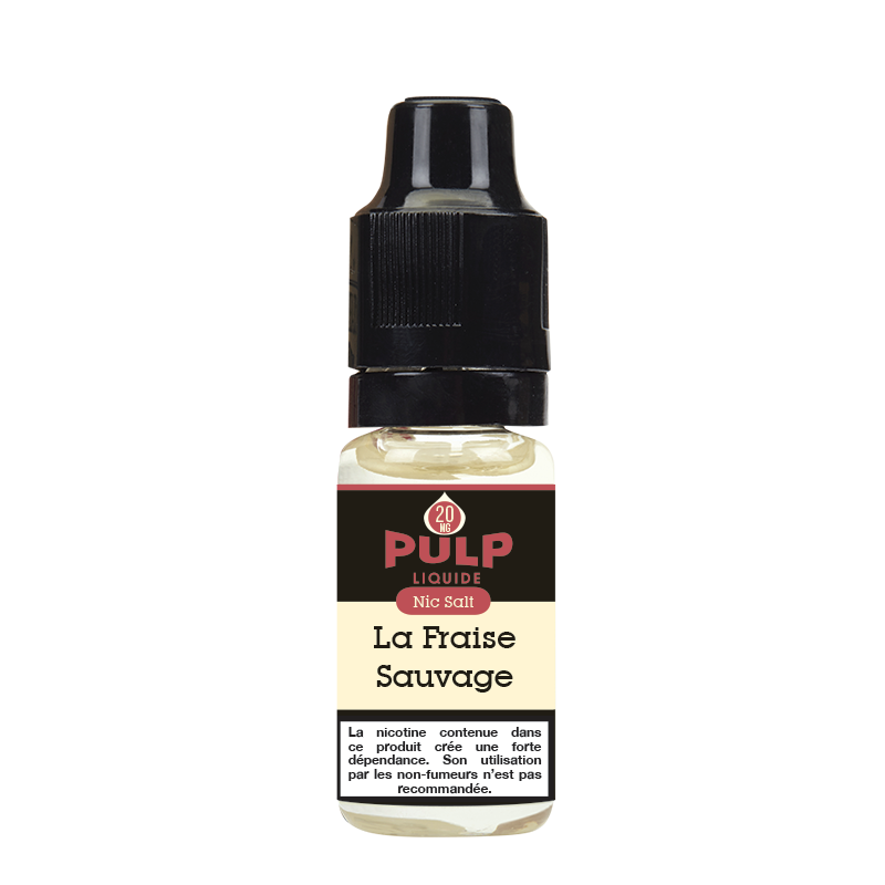 Liquide Fraise Sauvage Nic Salt Pulp