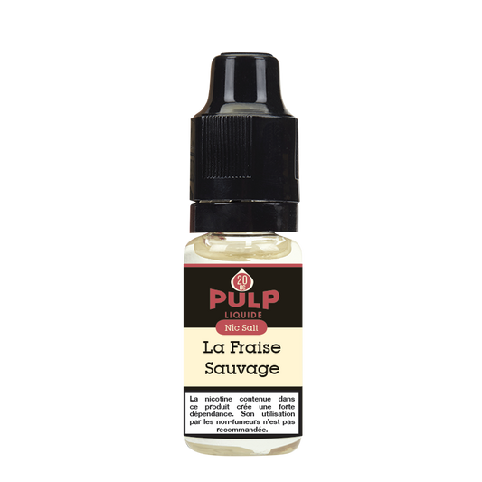 Liquide Fraise Sauvage Nic Salt Pulp