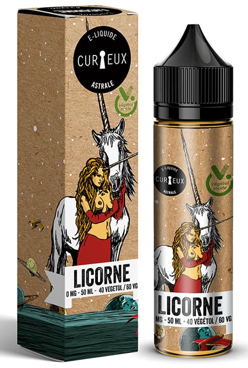 Liquide Licorne Végétol Edition Astrale Curieux