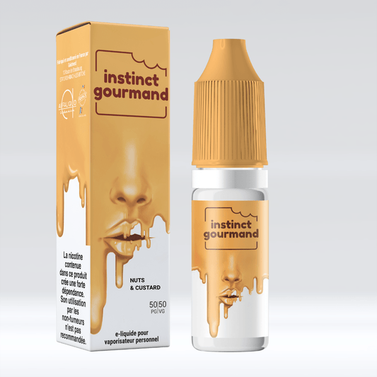 Liquide Nuts & Custard Instinct Gourmand par Alfaliquid
