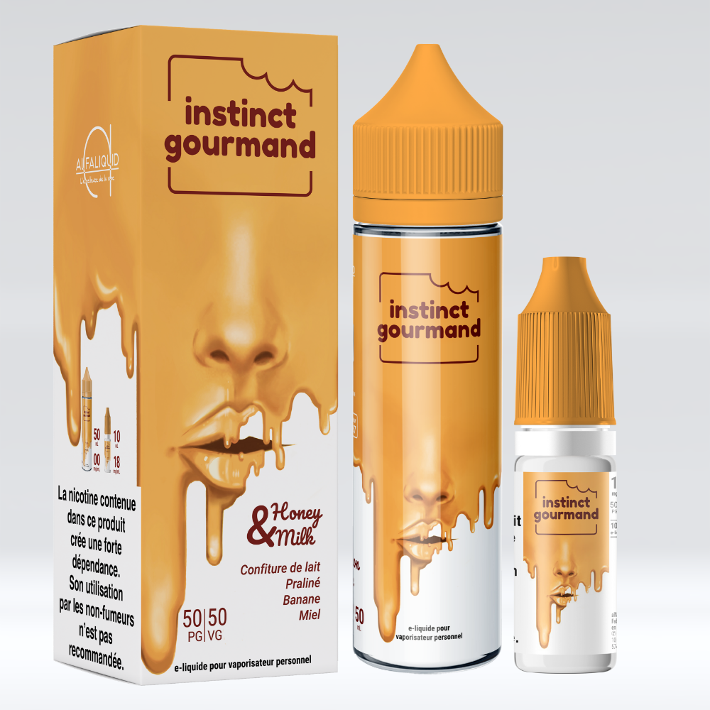 Liquide Honey & Milk Instinct Gourmand